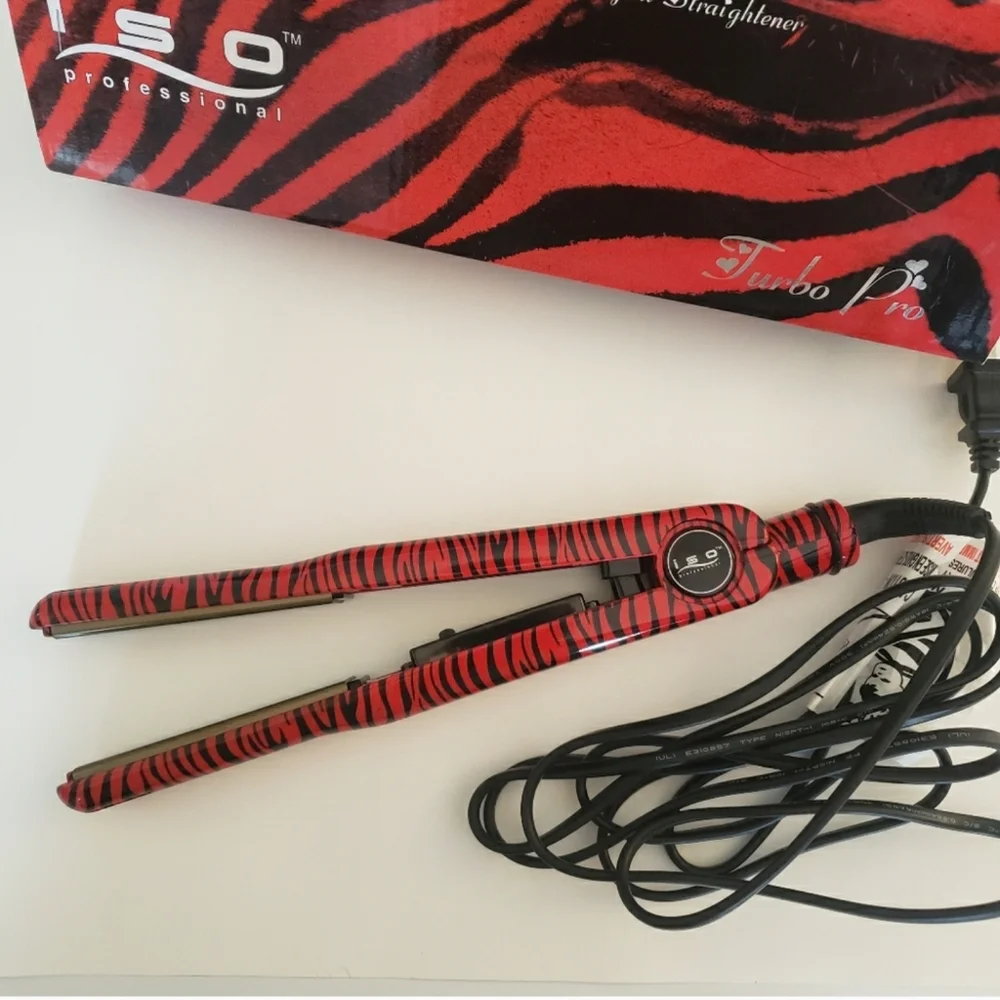 ISO Flat Iron Hair Straightener